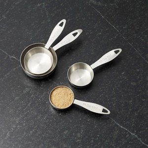 Caret & Barrel Stainless Steel Measuring Cups, Set of 4